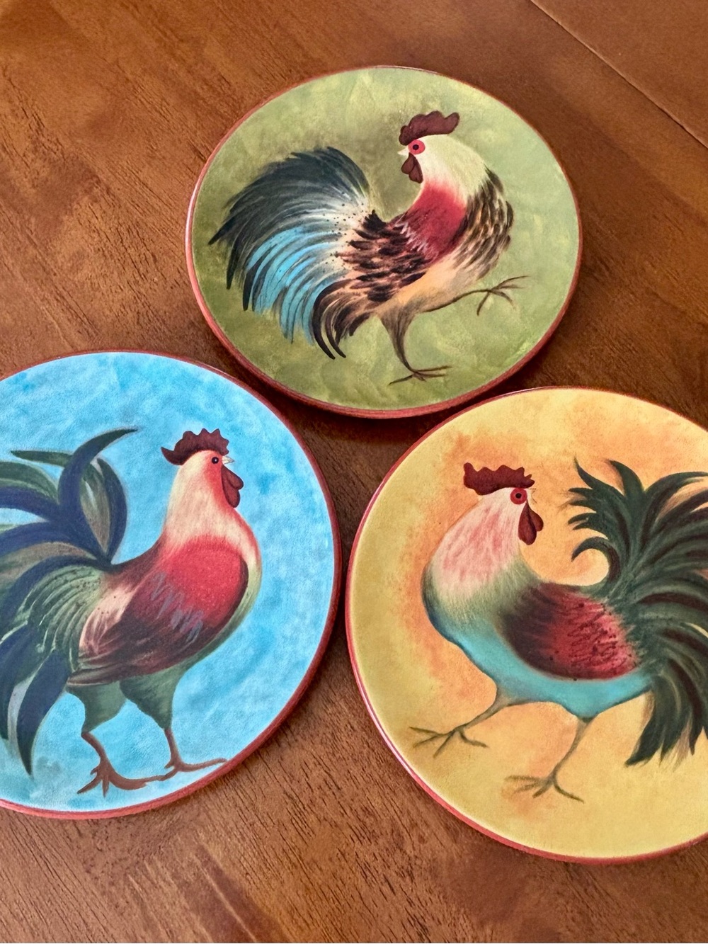 Cracker Barrel White Plate with Black Logo - Break of Dawn Collection
Lot of 3